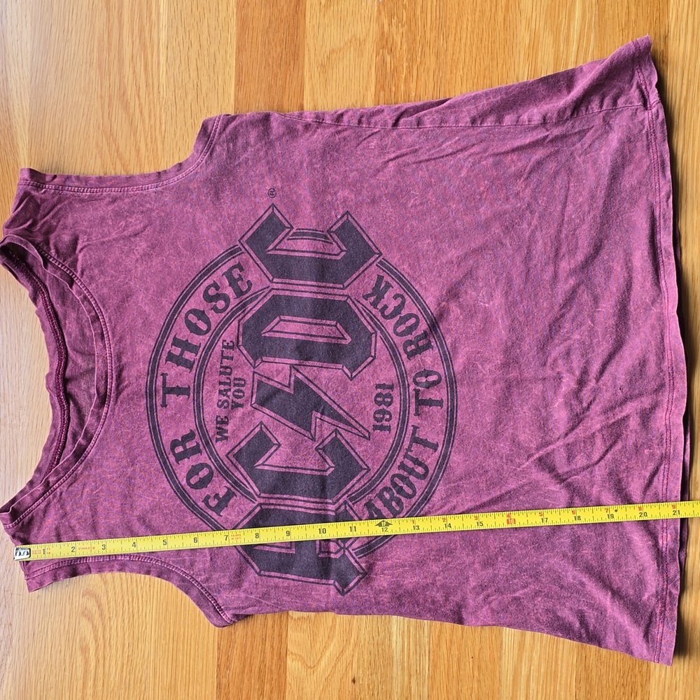 AC/DC Graphic Tank Top Womens